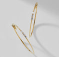 Load image into Gallery viewer, The Baguette Heirloom Hoops