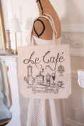 Load image into Gallery viewer, Le Café Market Tote
