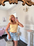 Load image into Gallery viewer, The Palais Scallop Tank – Golden Honey