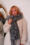 Load image into Gallery viewer, The Parisienne Cloud-Leopard Scarf