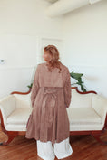 Load image into Gallery viewer, Lennox Suede Trench