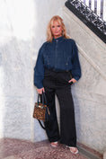 Load image into Gallery viewer, The Palais Silk Trouser – Noir