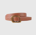 Load image into Gallery viewer, The Parisian Curve Belt – Brown