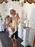 Load image into Gallery viewer, The Tuileries Chiffon Blouse – Crème
