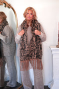 Load image into Gallery viewer, The Alpine Leopard Scarf PREORDER 12.9
