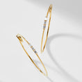 Load image into Gallery viewer, The Baguette Heirloom Hoops