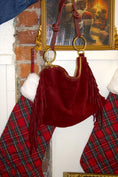 Load image into Gallery viewer, Verona Fringe Bag - Merlot