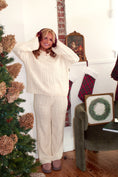 Load image into Gallery viewer, The Winter Chalet Cable Knit Set - Cream