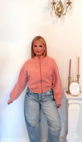 Load image into Gallery viewer, The Reverie Rose Zip Up