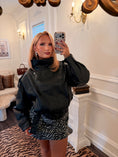 Load image into Gallery viewer, The Margaux Moto Jacket — Noir