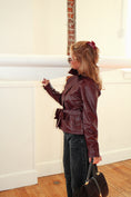 Load image into Gallery viewer, Valencienne Trench – Merlot