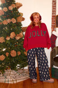 Load image into Gallery viewer, The Jolly Tartan Patch Sweatshirt