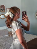 Load image into Gallery viewer, Gingham Glacé Scrunchie