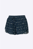 Load image into Gallery viewer, Midnight Blossoms Drawstring Athleisure Shorts
