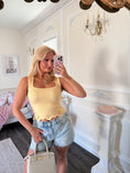 Load image into Gallery viewer, The Palais Scallop Tank – Golden Honey