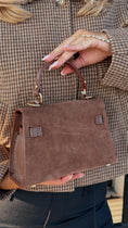 Load image into Gallery viewer, The Janáe Mini Bag - Chesnut Suede