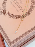 Load image into Gallery viewer, The Victoire Moissanite Lariat Necklace