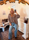 Load image into Gallery viewer, Marlowe Plaid Shirt — Mocha