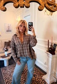 Load image into Gallery viewer, Marlowe Plaid Shirt — Mocha