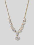 Load image into Gallery viewer, Beatrix Mixed Cz Frontal Necklace