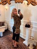 Load image into Gallery viewer, Mika Leopard Faux Fur Jacket
