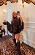 Load image into Gallery viewer, The Saint-Honoré Leopard Chiffon Top

