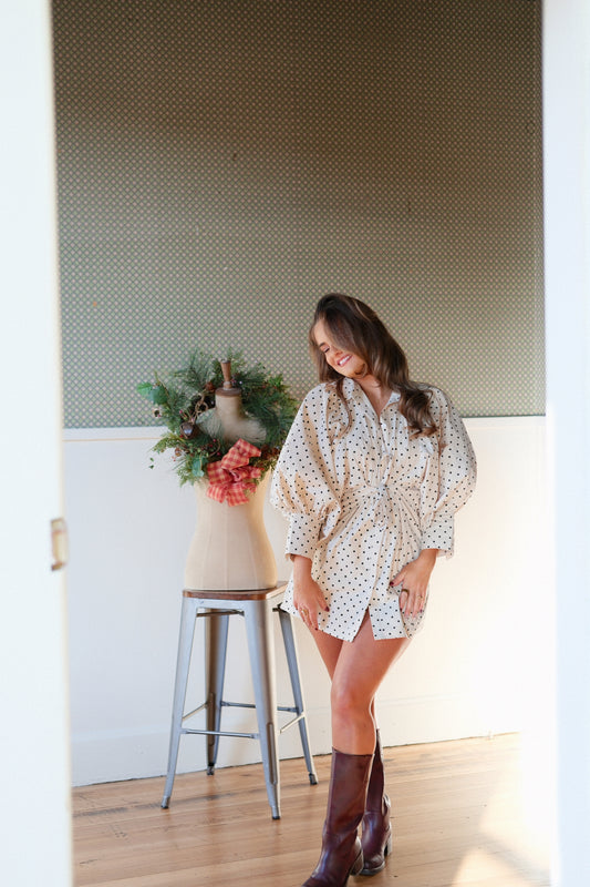 The Maison Mademoiselle Dress - Dots