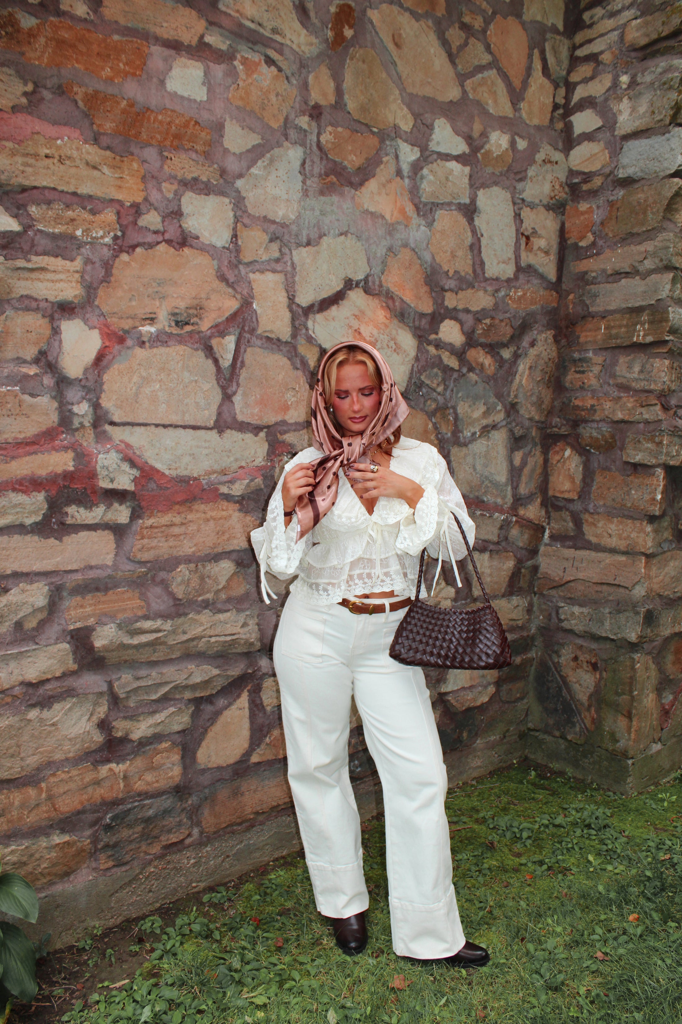 The Poésie Lace Blouse