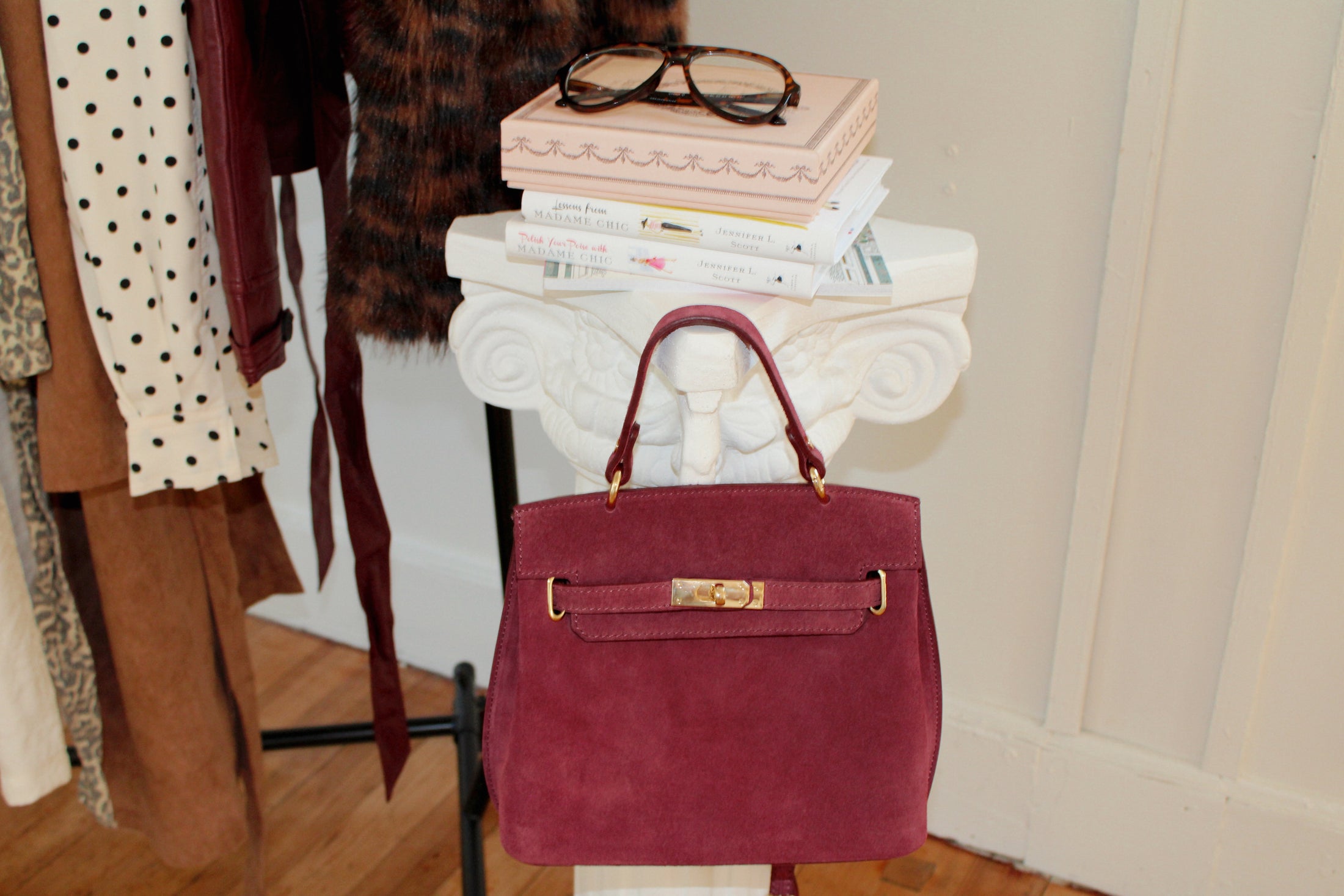 Luciana Purse – Plum