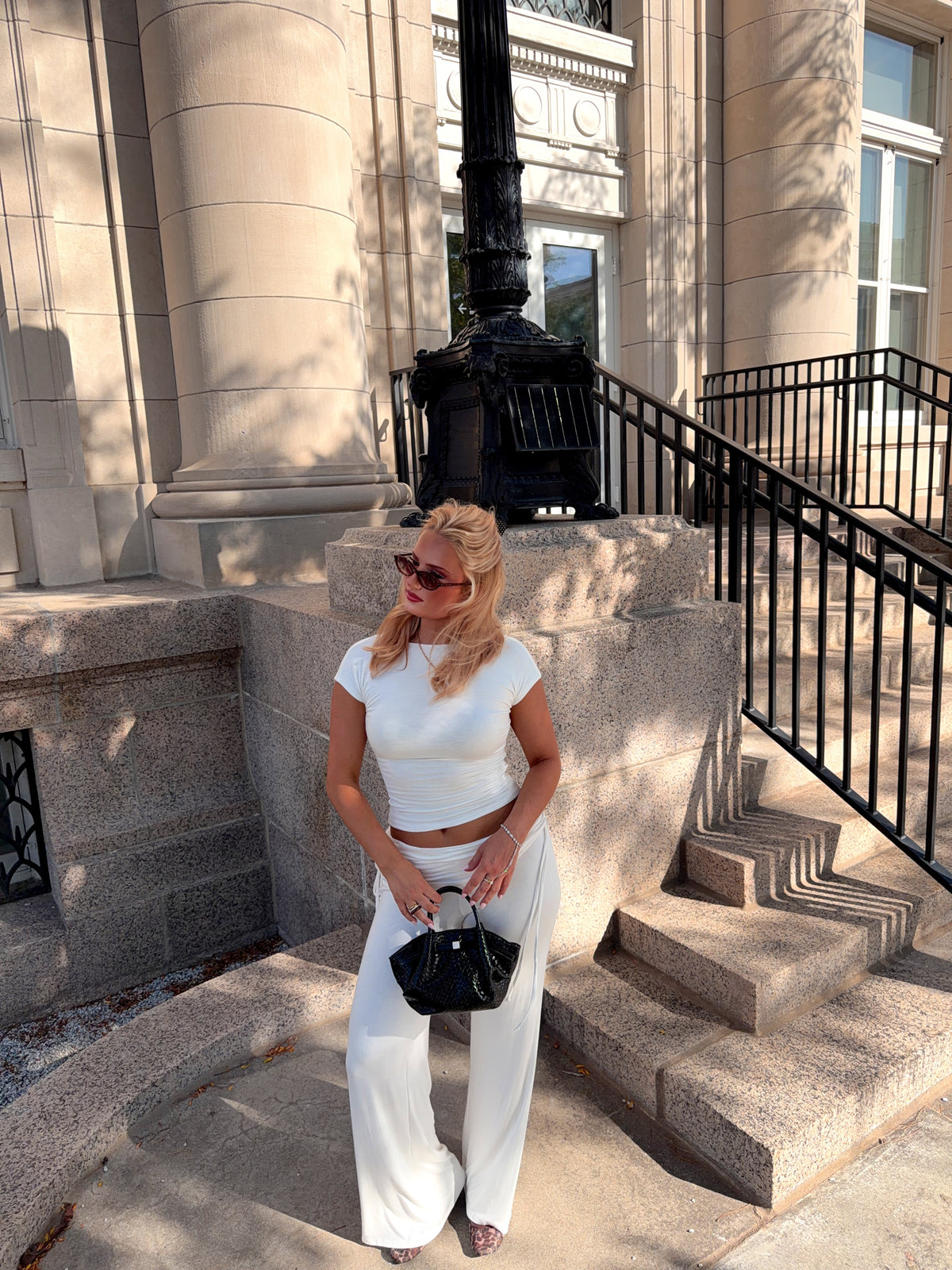 The Margaux Off-Duty Set — Ivory
