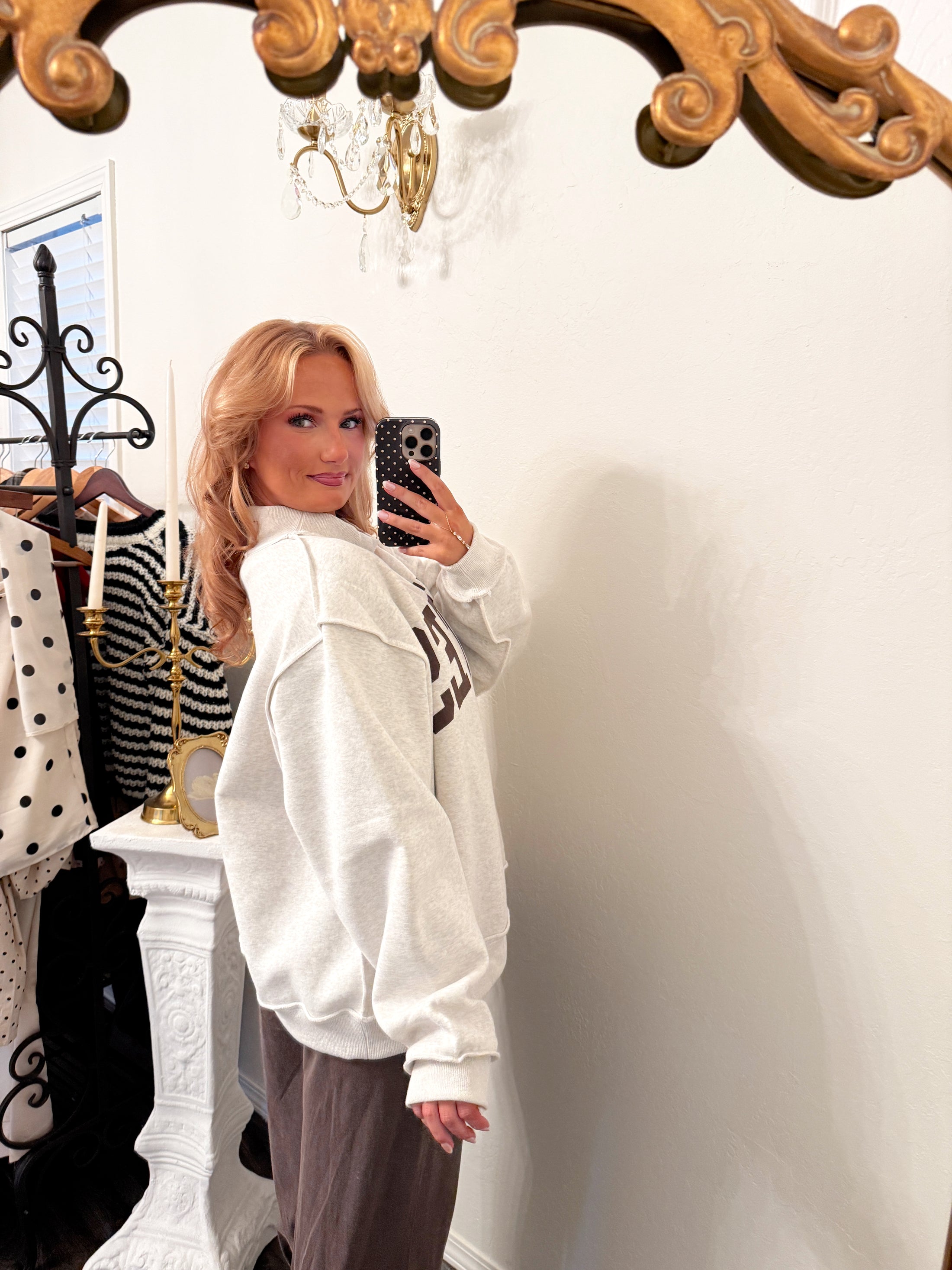 The Studio Girl Reversible Mockneck