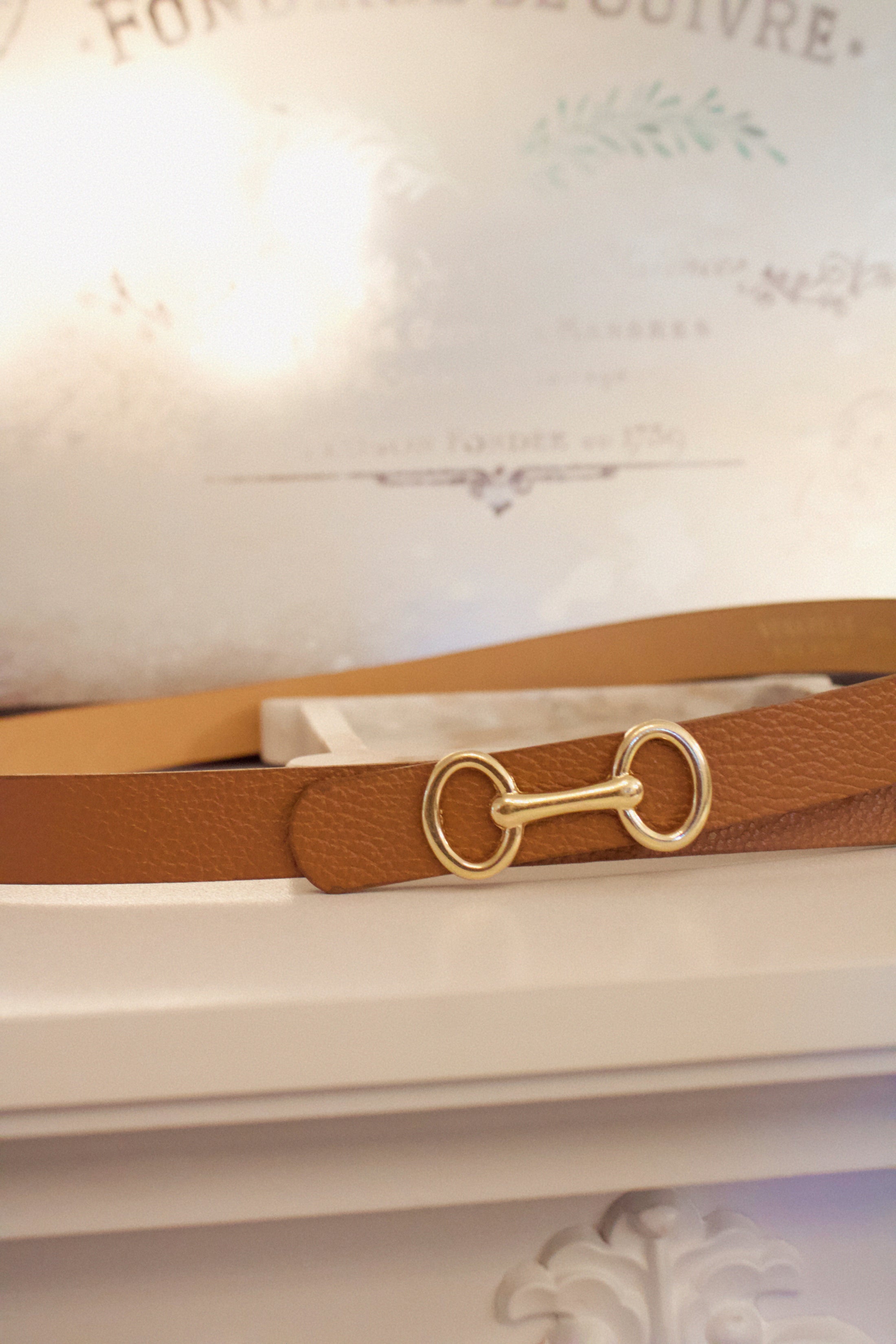 The Firenze Belt – Tuscan Toffee