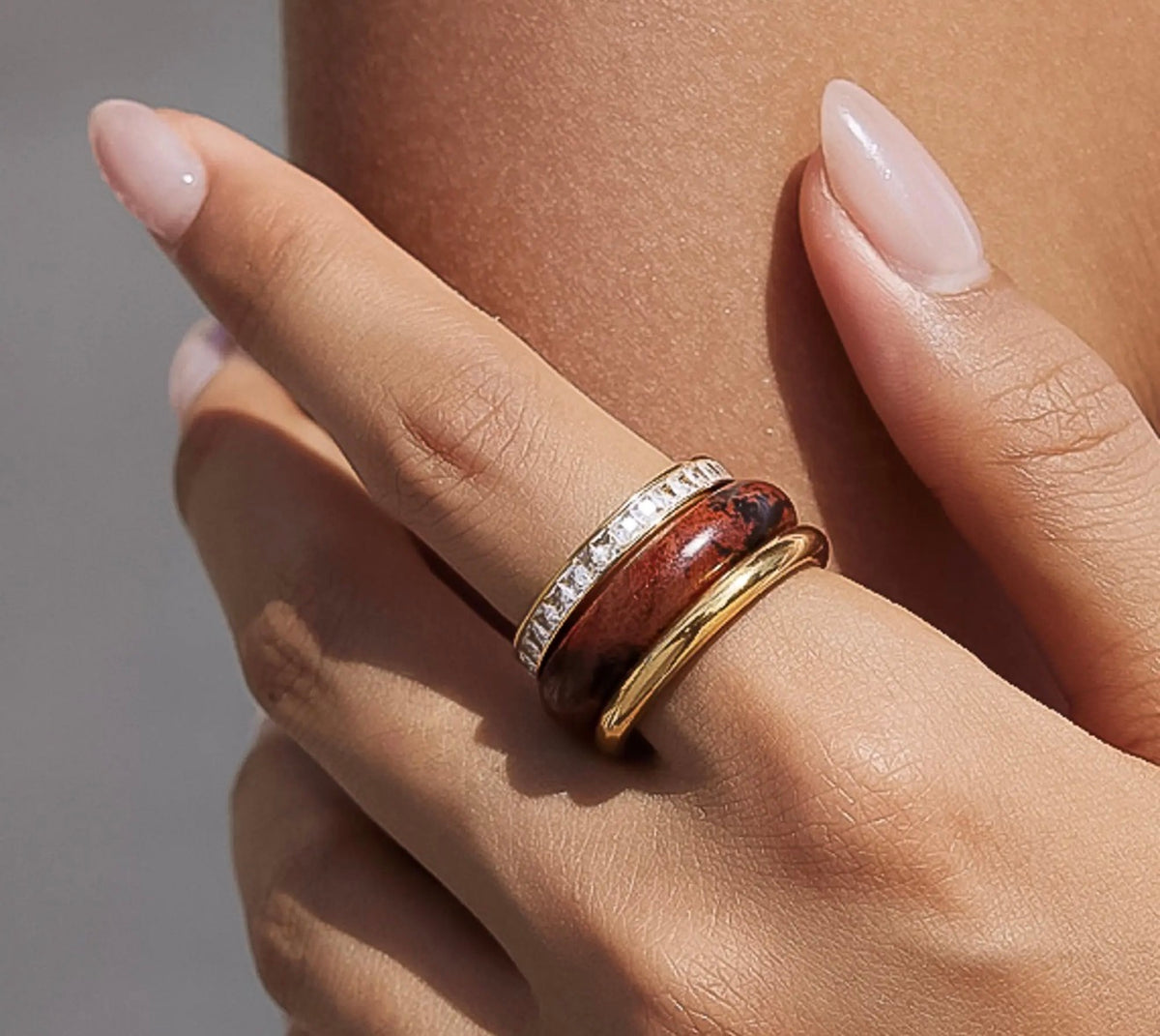 The Sienna Stacking Ring Set