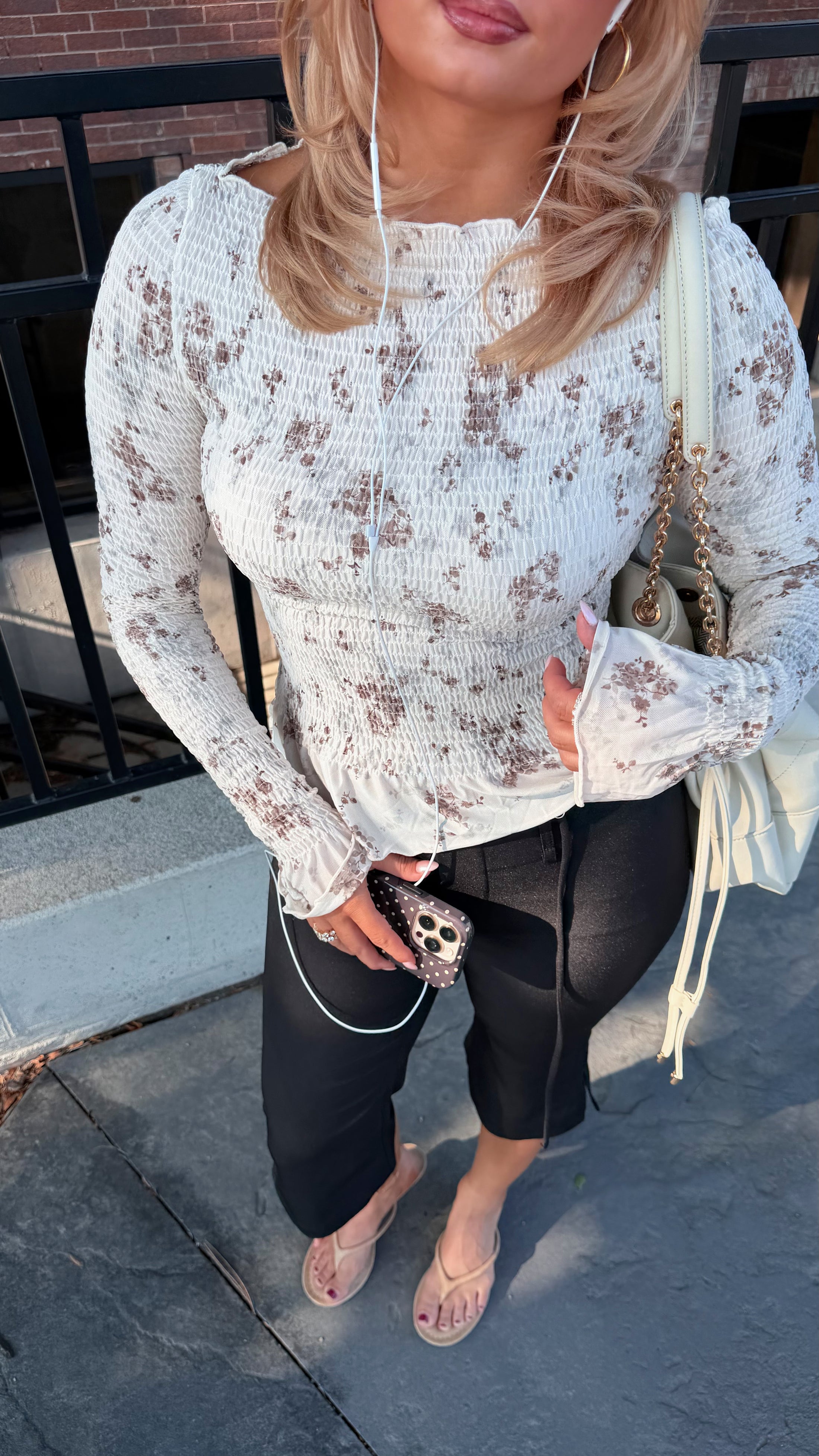 The Kensington Garden Top - Vintage Meadow