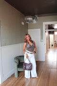 Load image into Gallery viewer, Ivory Allure Wide-Leg Jeans
