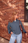 Load image into Gallery viewer, The Oxford Rugby Polo - Navy/Green RESTOCK
