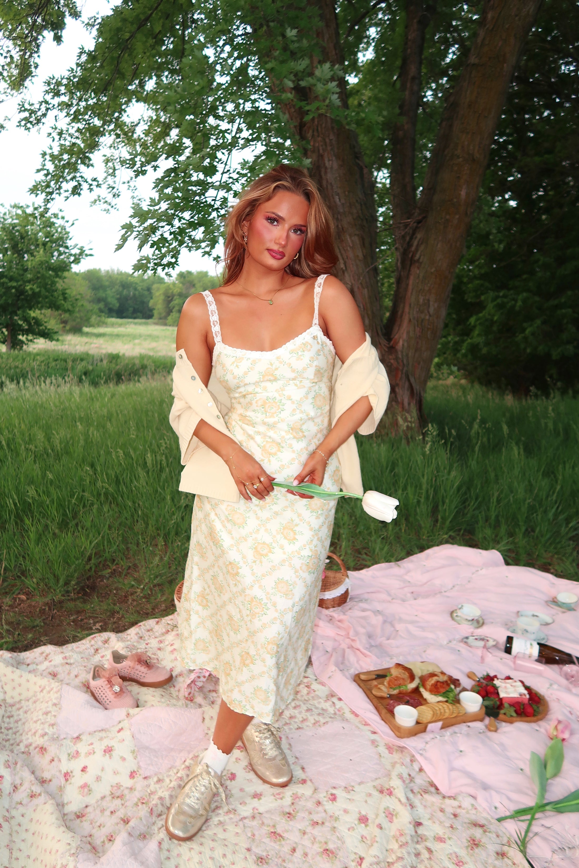 Sorrento Bloom Midi Dress