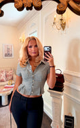 Load image into Gallery viewer, The Greenwich Gingham Top
