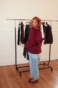 Load image into Gallery viewer, The Lennox Knit - Bordeaux
