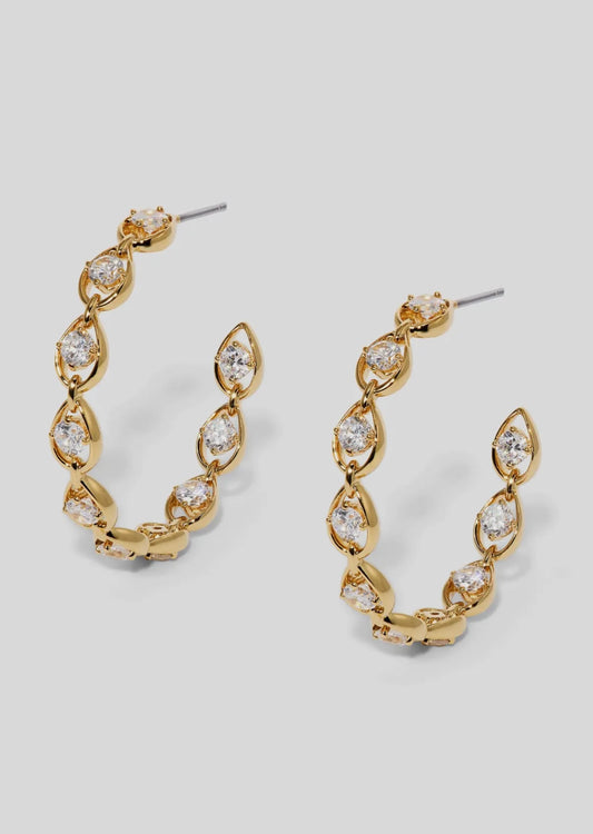 It Girl Medium C Hoops