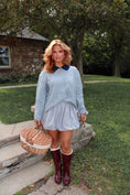 Load image into Gallery viewer, The Wentworth Polo Knit - Earl Grey Heather
