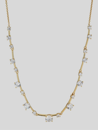 Evelyn Frontal Cz Necklace