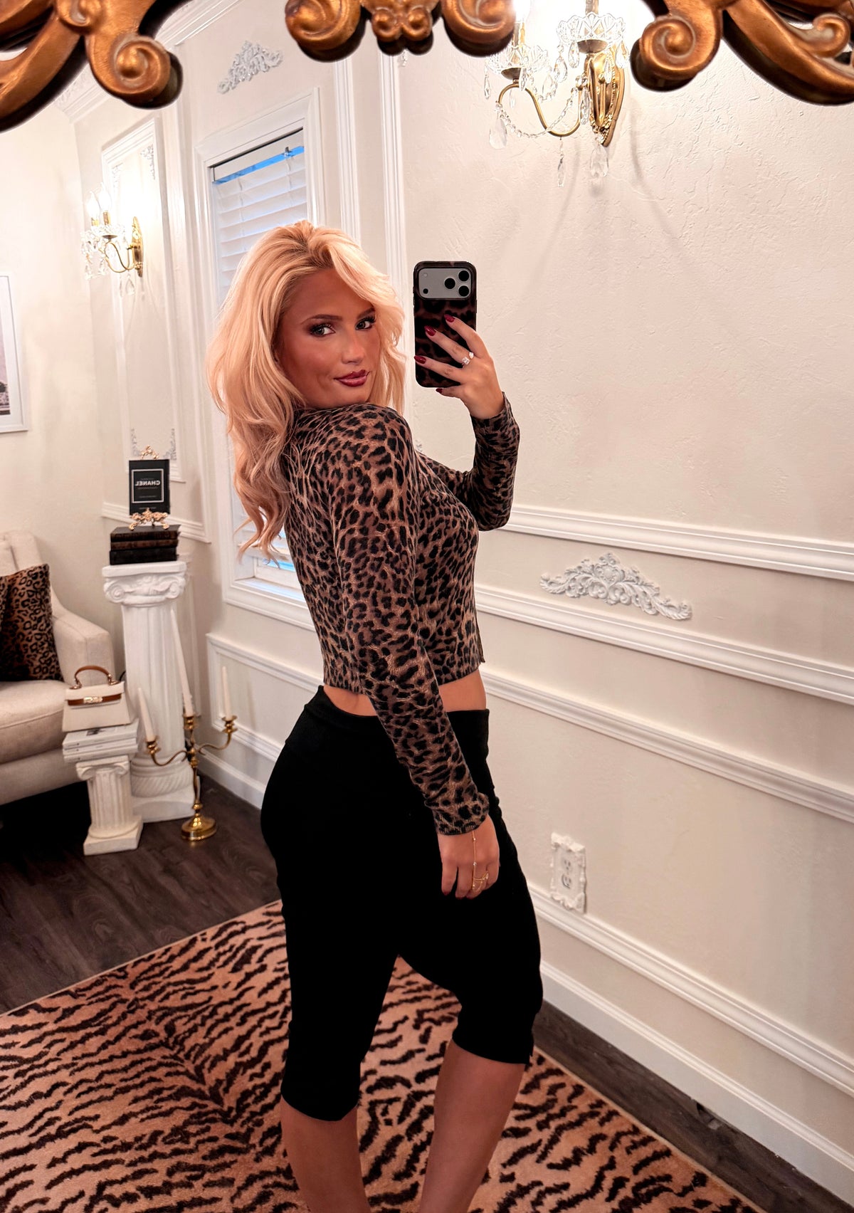 Romy Leopard Cardigan