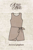 Load image into Gallery viewer, Active Angel Skortsie - Brown Gingham
