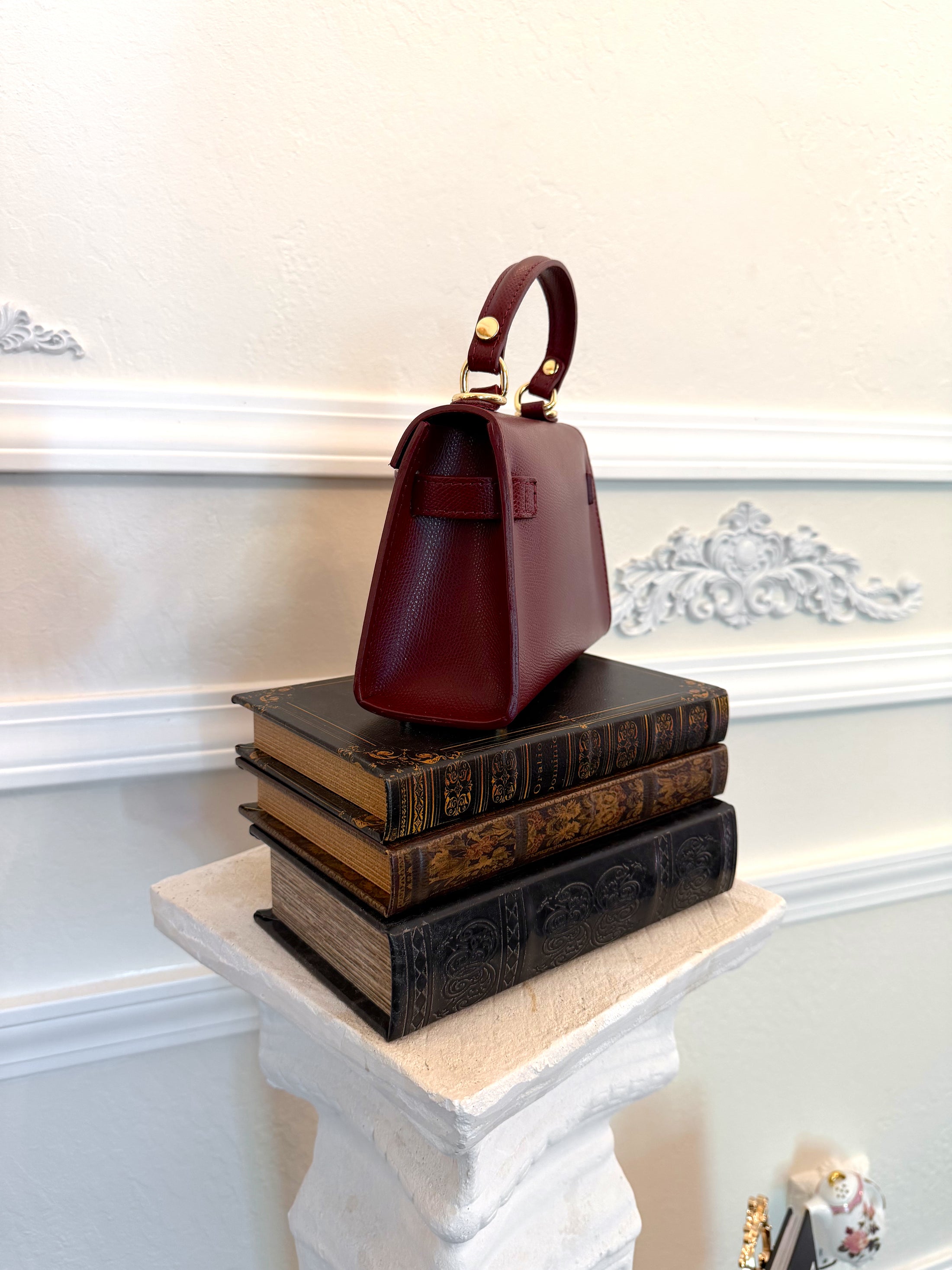 The Janáe Mini Bag - Cabernet