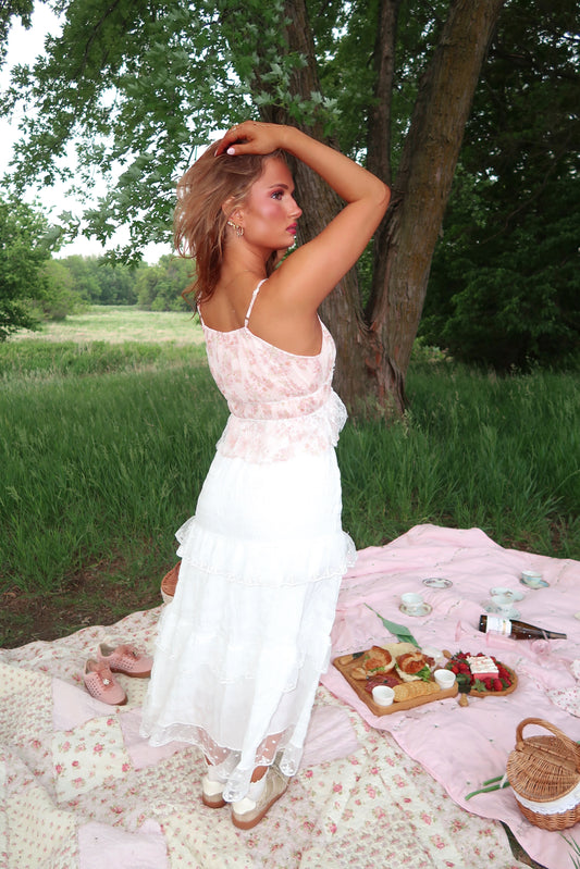 Lacewater Tiered Skirt