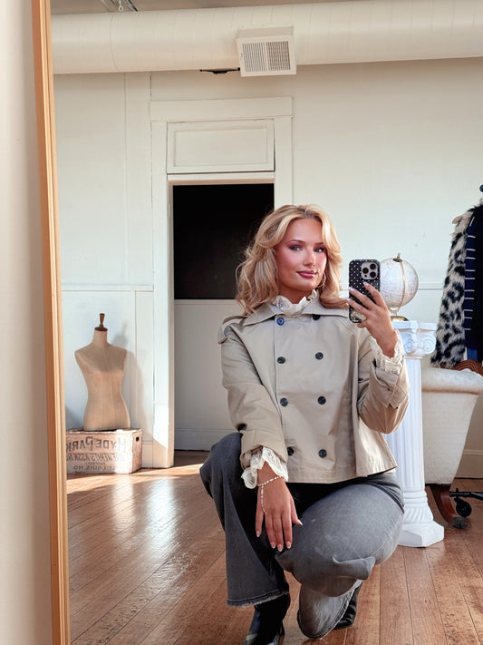 The Parisienne Babydoll Trench