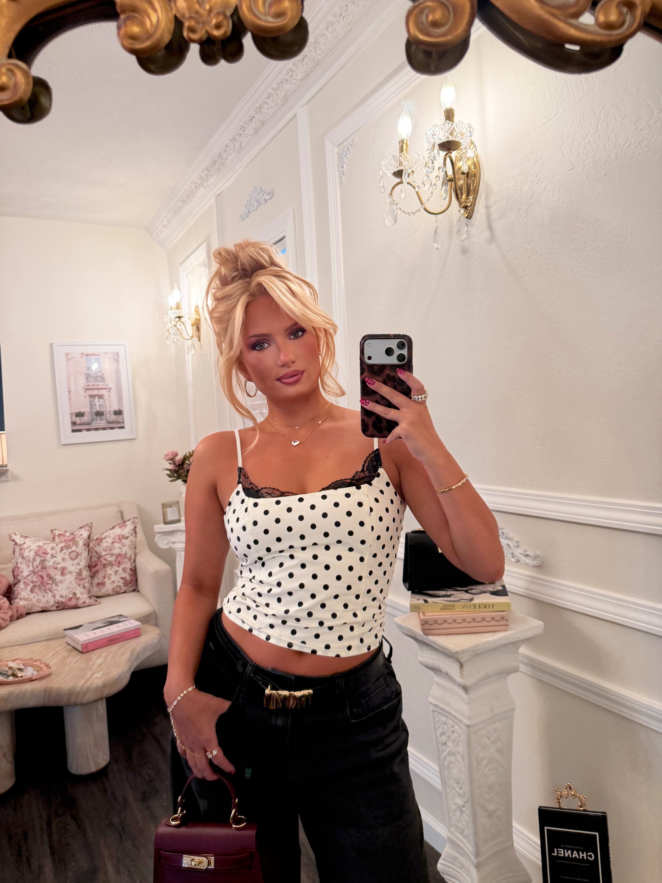 The Bardot Peekaboo Cami