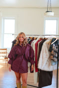 Load image into Gallery viewer, The Maison Mademoiselle Dress - Plum
