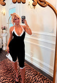 Load image into Gallery viewer, The Montmartre Minuit Capri Jumpsuit
